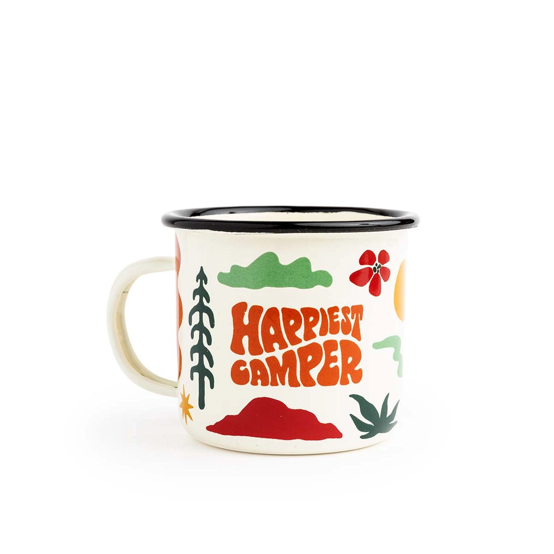 The adventurer enamel mug (small) — Campfire Coffee