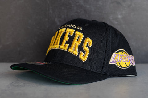 lakers dad hat black