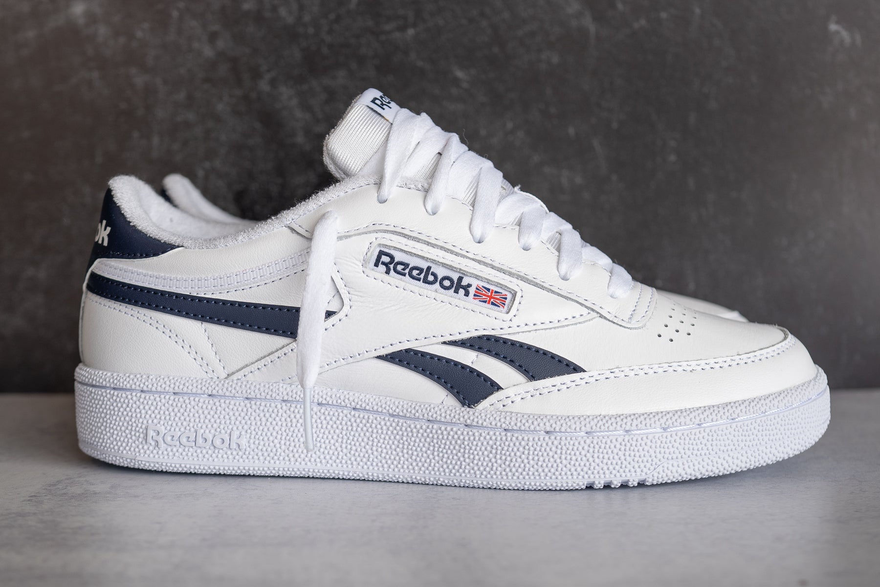 Reebok Club C Revenge (White/Navy) – SNEAKER TOWN