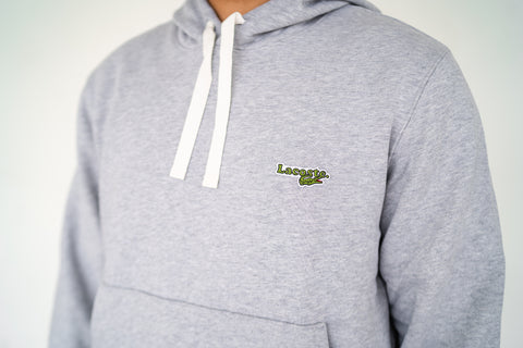 grey lacoste hoodie