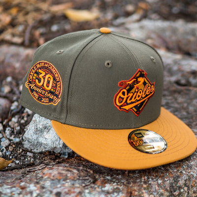 E-Signature Classic 42° Detroit Hat - Our Army Green & Orange Colab