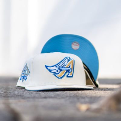 New Era Los Angeles Dodgers 40th Anniversary Grey Wool UV (Off White/Teal)