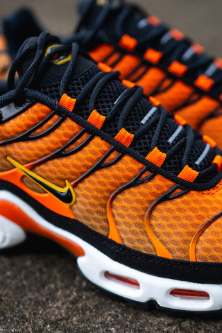 orange and gold air max