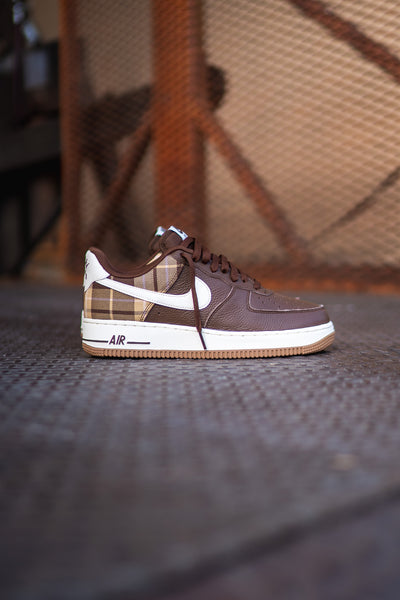 Nike Air Force 1 Mid '07 Brown Plaid