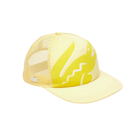 lacoste yellow visor