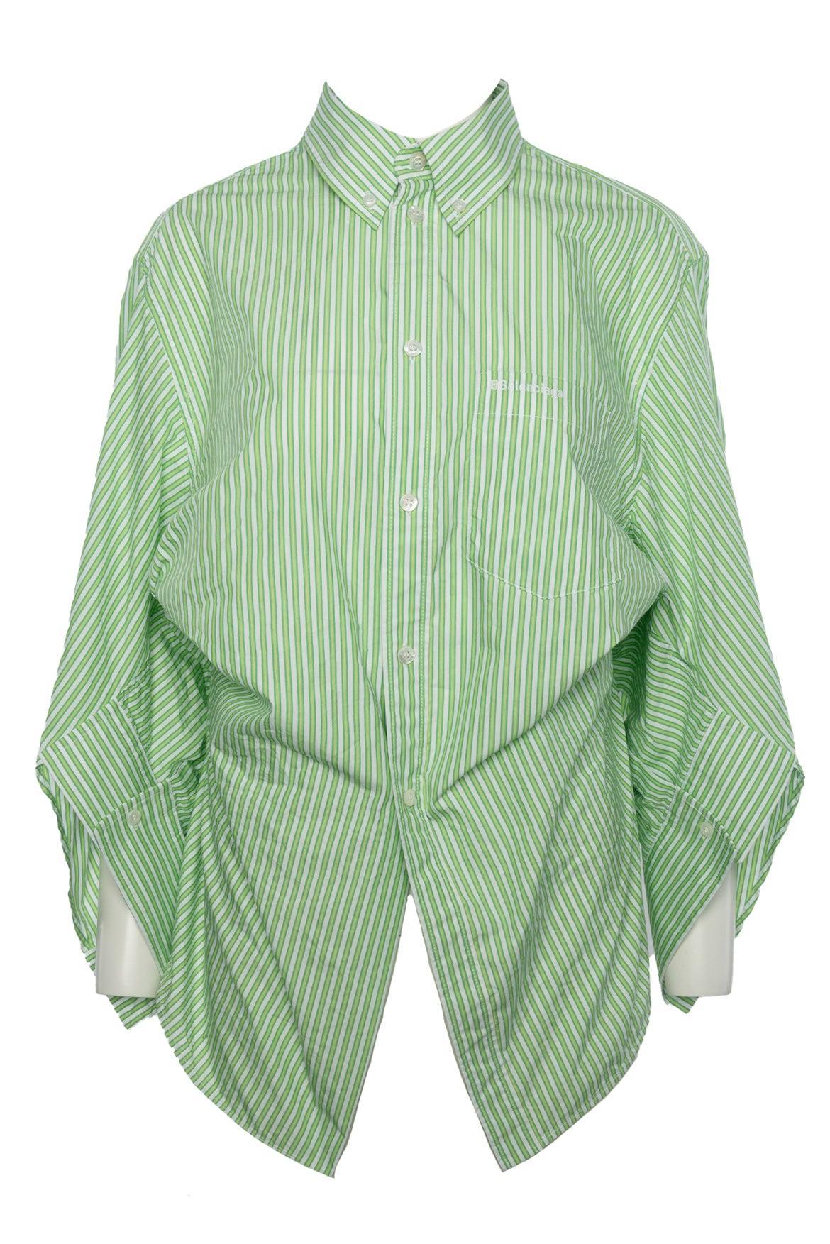 image of Balenciaga Size 34 Twisted Swing Shirt Blouse