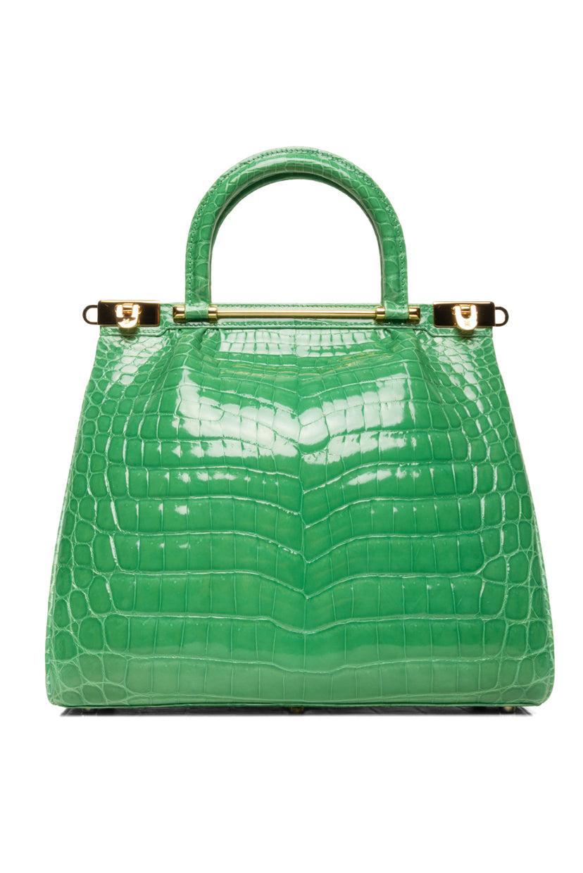 image of Kwanpen The Raffles Classic Crocodile Purse