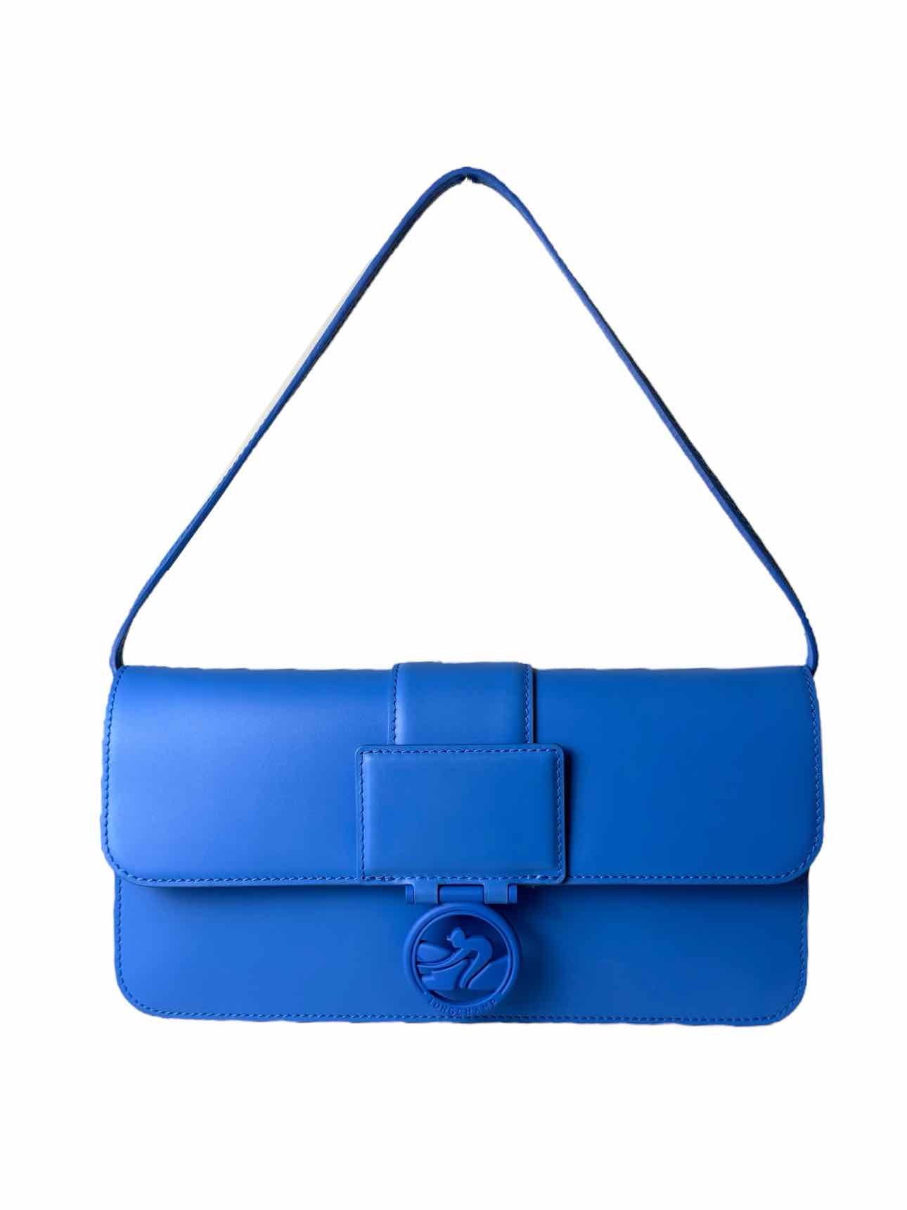 image of Longchamp Box-Trot Logo-Plaque Purse