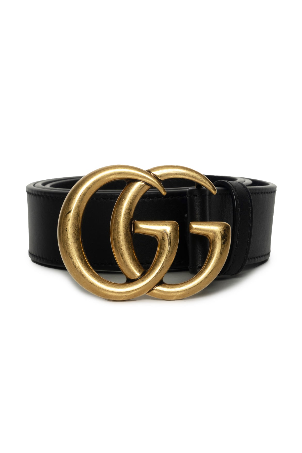 image of Gucci Size 34 Men's GG Marmont Thin Belt