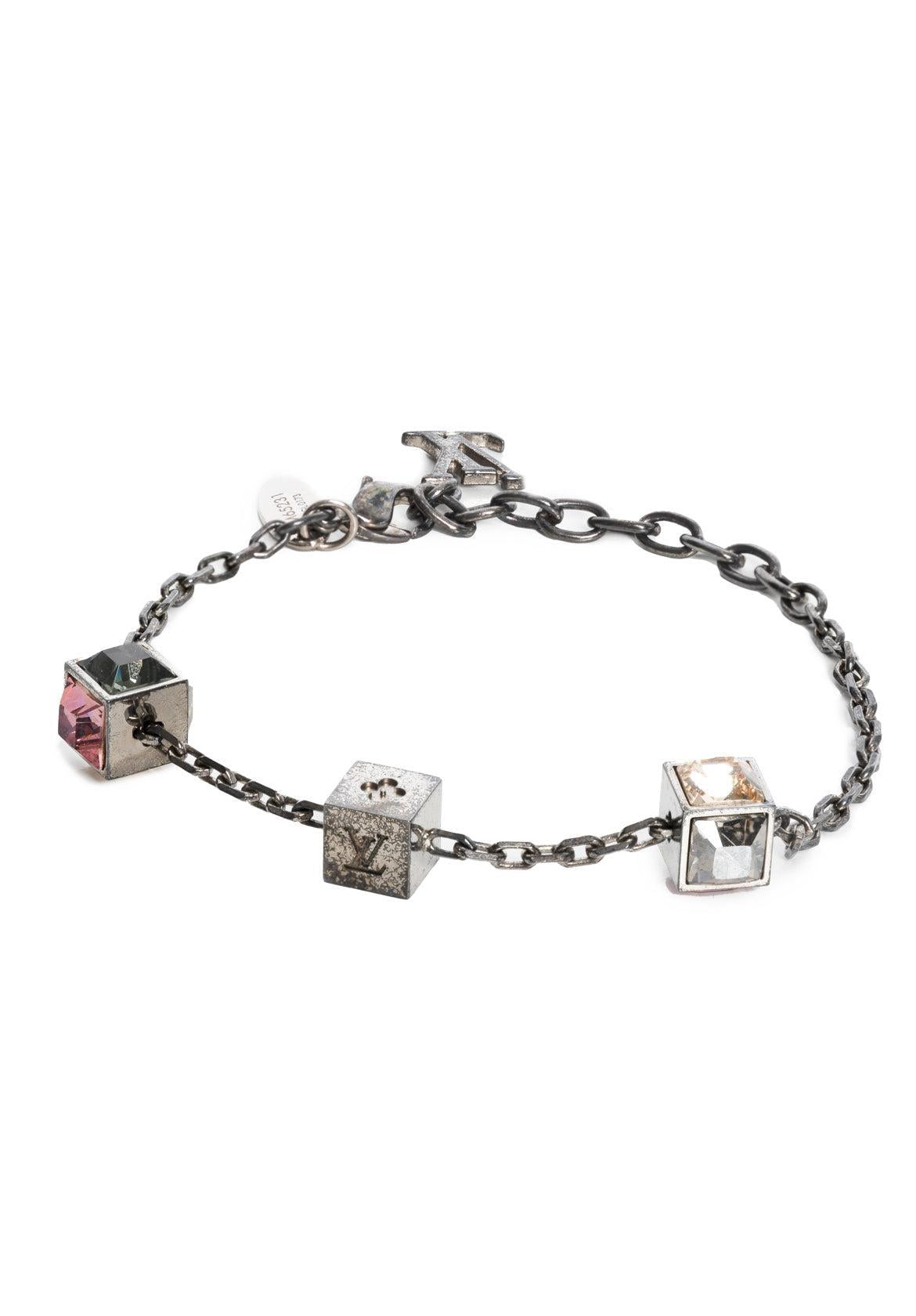 image of Louis Vuitton Crystal Gamble Bracelet