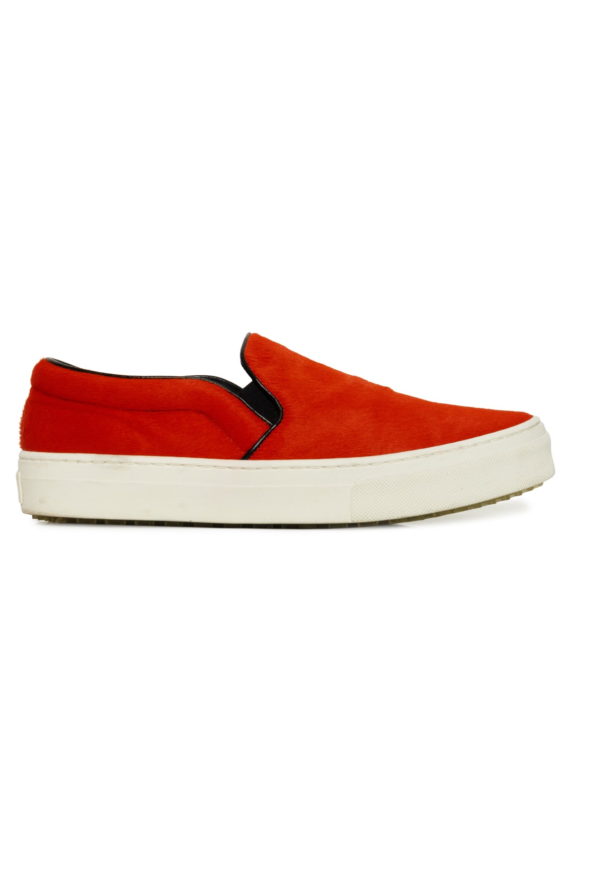image of Celine Size 39 Pony Hair Low Top Slip On Sneaker