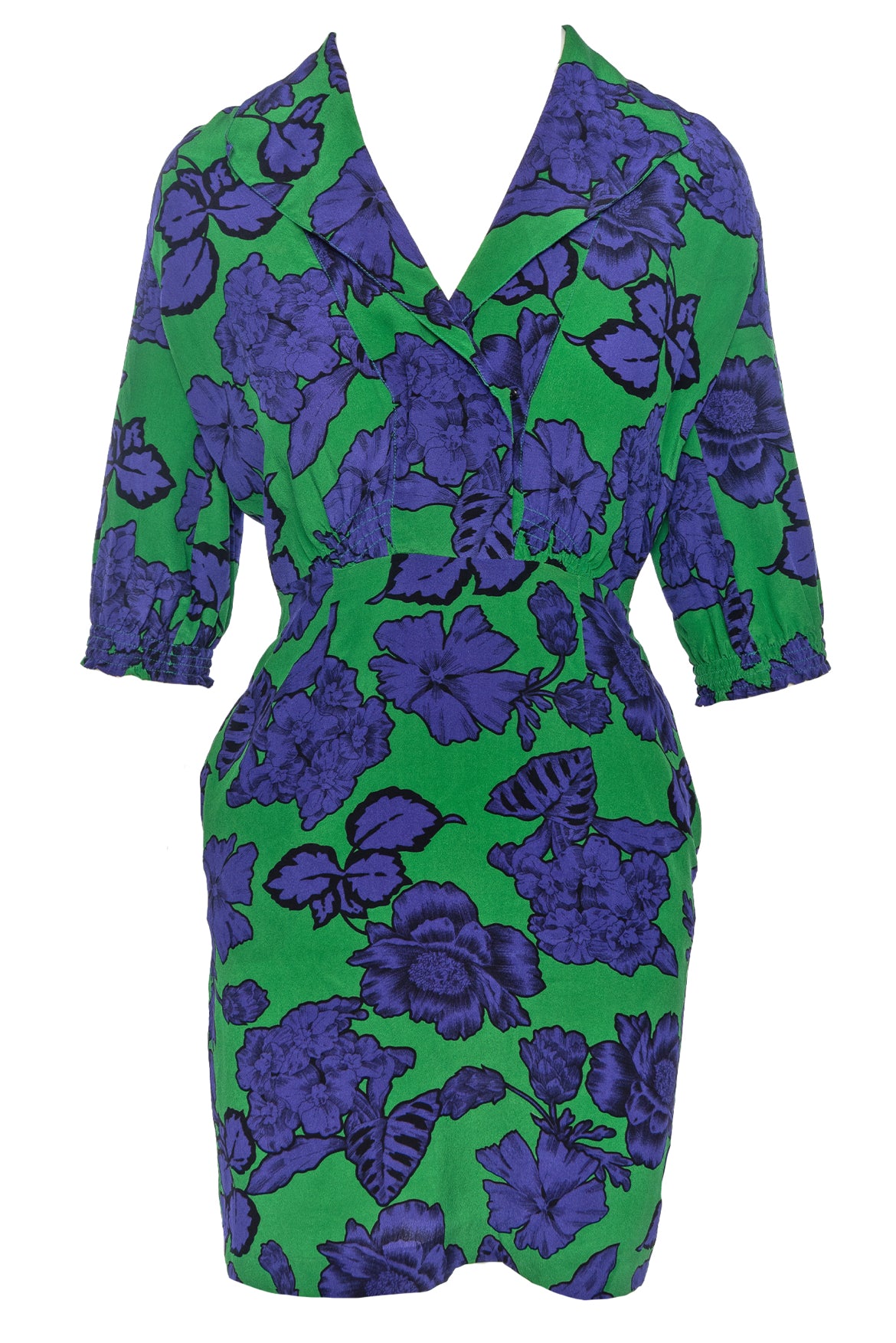 image of Etro Size 40 Floral Pencil Dress