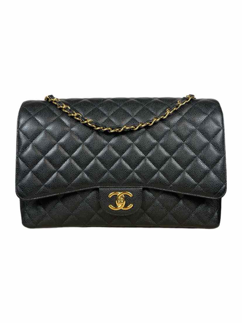 image of Chanel 2011 Caviar Maxi Classic Double Flap