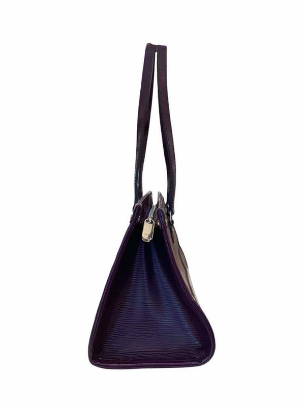 LOUIS VUITTON Madeleine GM Epi Leather Shoulder Bag Black-US