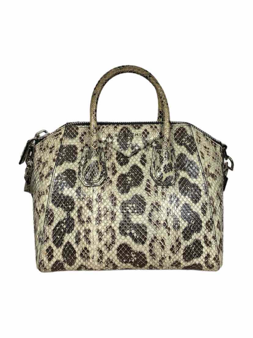 image of Givenchy Snakeskin Small Antigona Purse