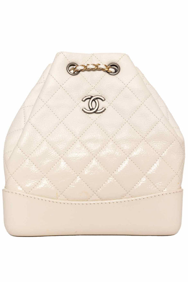 Backpack Chanel Pink in Cotton - 31061975