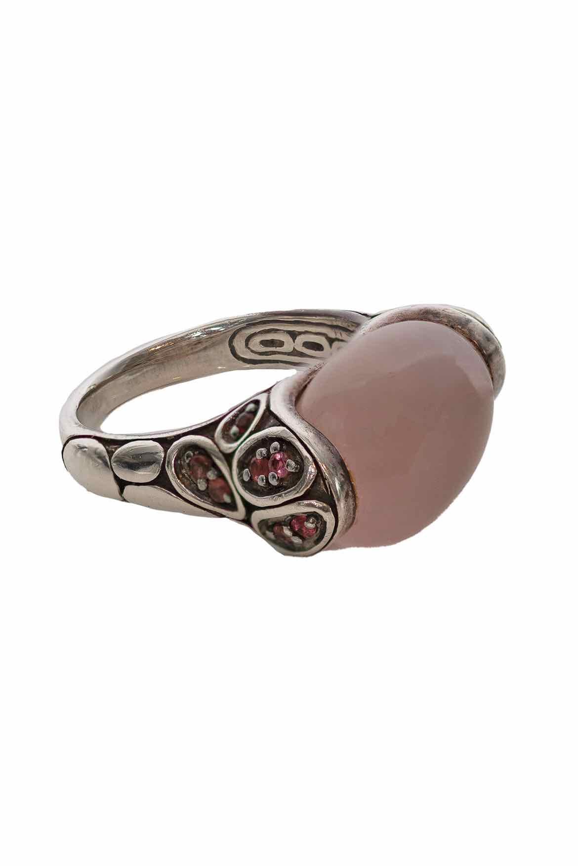 Image of John Hardy 925 Rose Quartz Ring