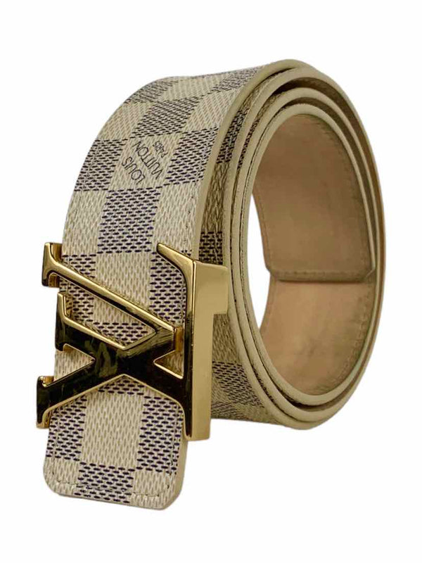 Louis Vuitton, Accessories, Louis Vuitton Lv Initiales 4mm Mens Belt Size  36