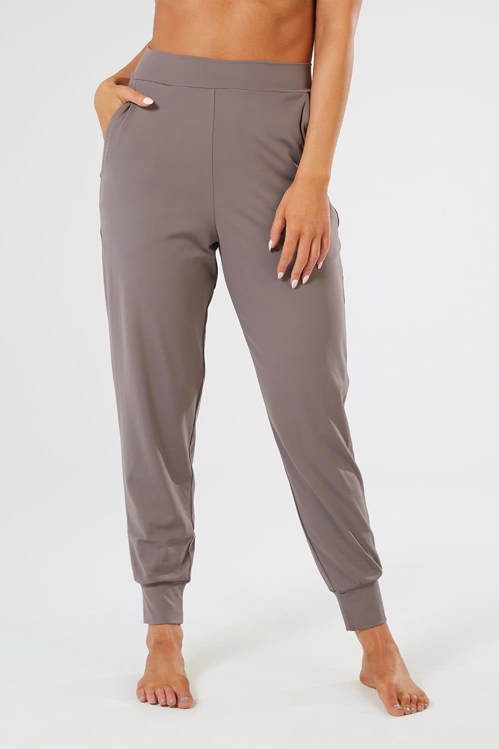 YOGALICIOUS Terry Basic Slim Fit Joggers - ShopStyle Activewear Pants