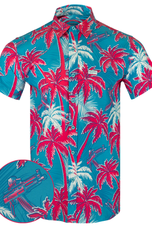 Retro Rifle: High Crown polo - Two Vets Clothing Company