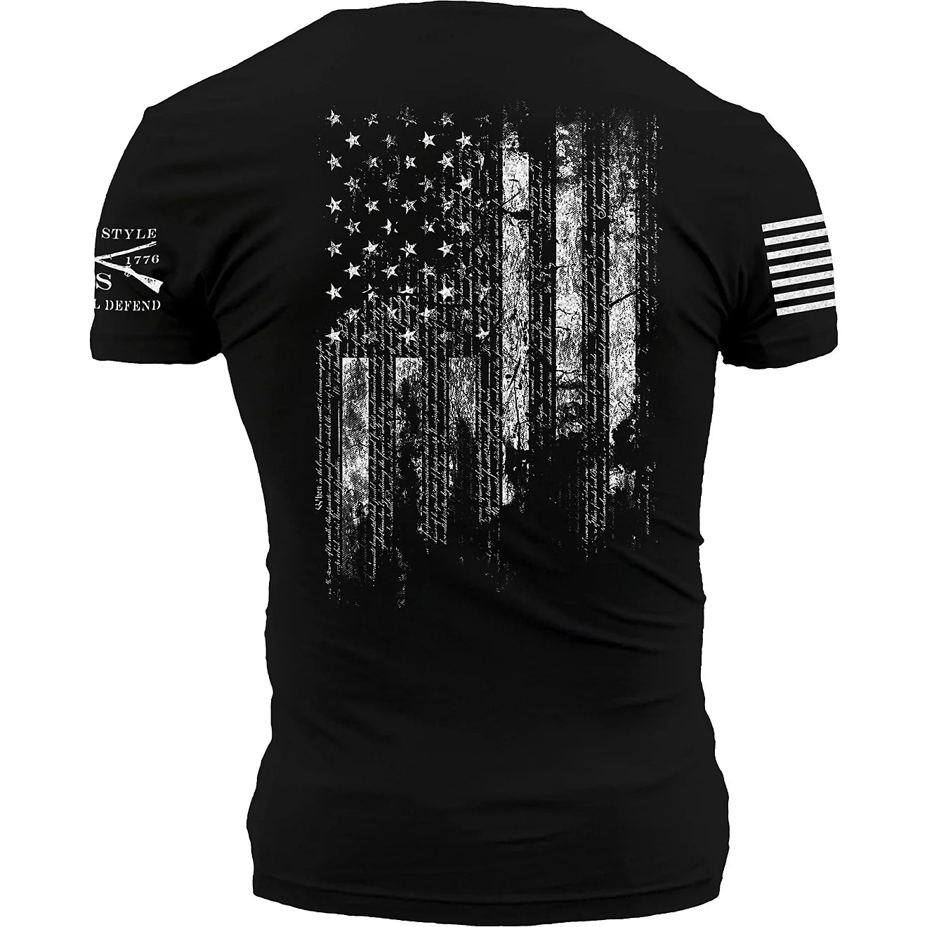 GRUNT STYLE 1776 Flag - Black – Two Vets Clothing Company