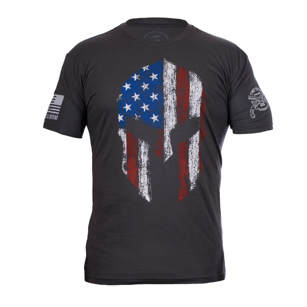 Spartan Men's T-Shirt - Gray – Two Vets Clothing Company