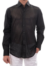 Black Diamond Waxed Lace Shirt