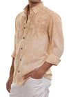 Beige Lace Degraded Shirt