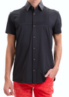 Black Luxe Performance Active Shirt