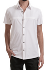 White Luxe Performance Active Shirt