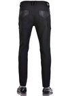 Black Baroque Jacquard Tech Pants