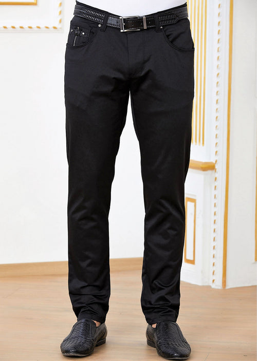 Black "The Buckle" Tech Pants