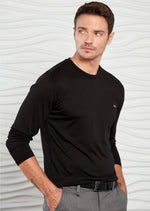 Black Dressy Long Sleeve Tee