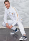 White Gold Border 2-pieces Tracksuit