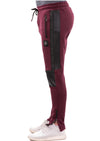 Burgundy Luxury 2-pieces Tracksuit