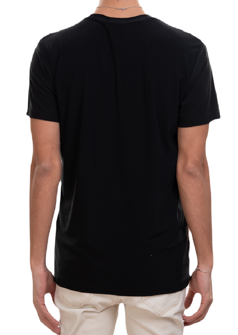 Black Bronze Zigzag Tech Tee