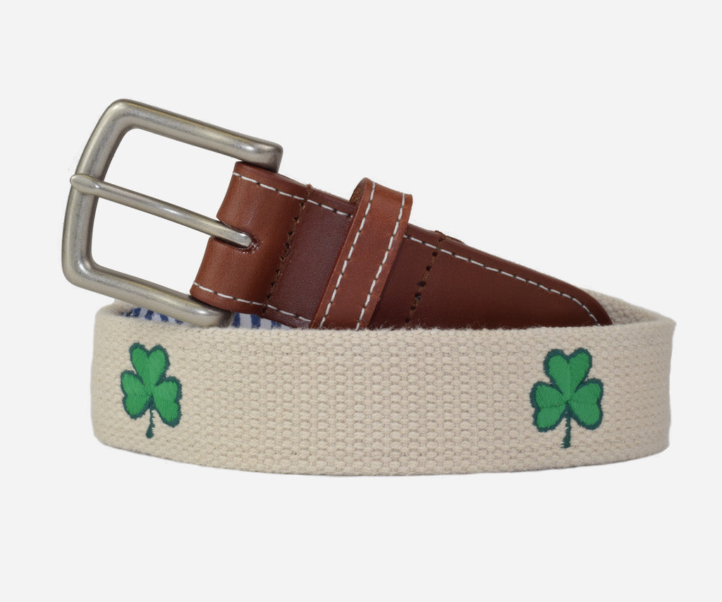 shamrock belt buckle