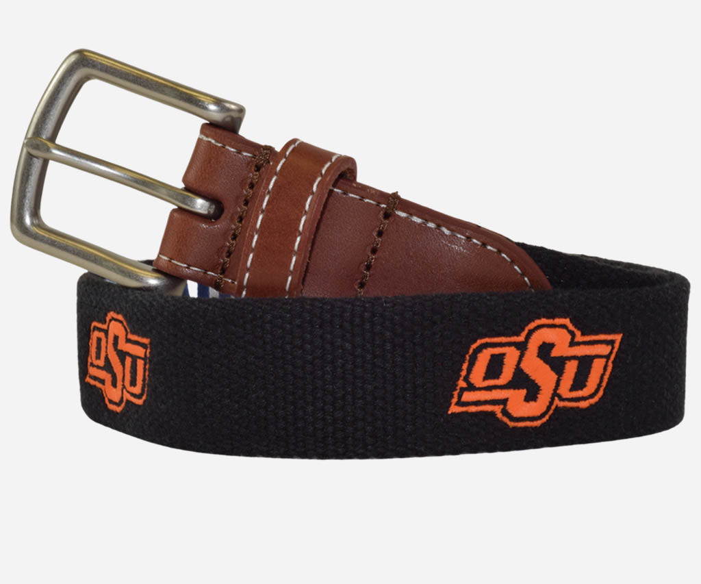 oklahoma state university belt buckle