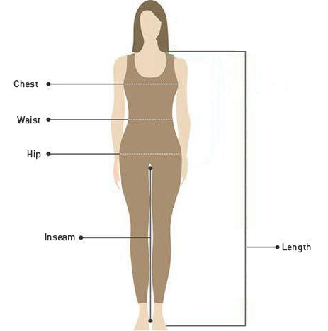 Women's Skirts Size Chart - US Skirt Sizes