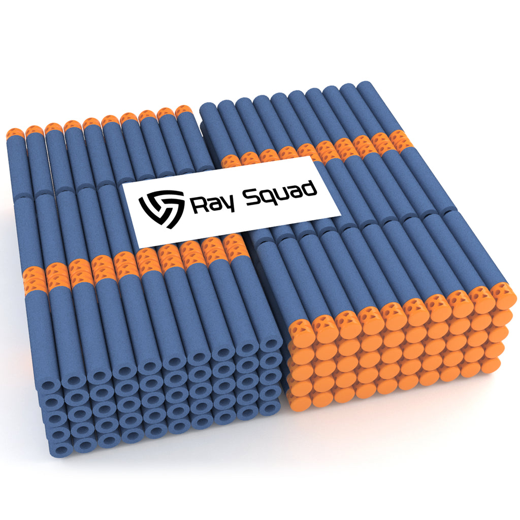 300 Pack Blue Nerf Compatible Darts – Ray Squad