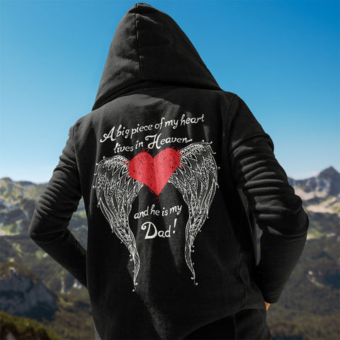 A big piece of my heart - guardian angel hoodies