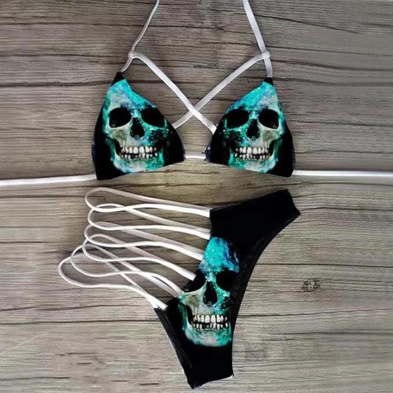 Summer Skull Bikini Set.