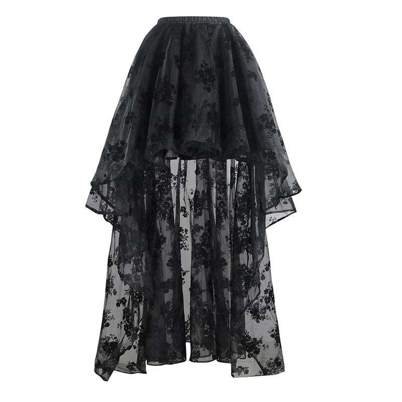 Black Parade Gothic Skirt | Goth Skirt - Gothic Babe Co