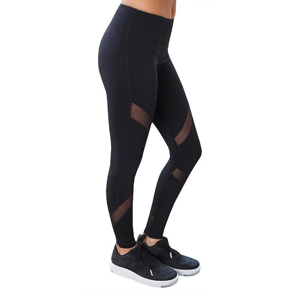 Straight Stuntin' Mesh Leggings - Gothic Babe Co