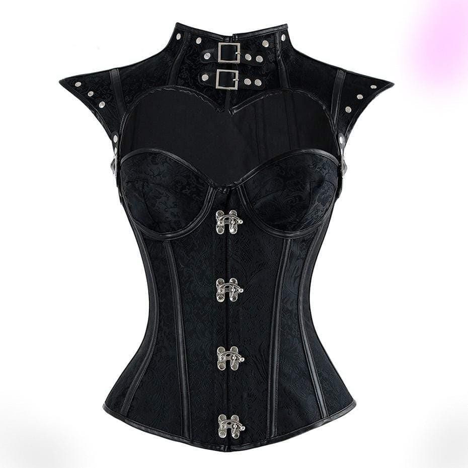 Lady of the Night Corset - Gothic Babe Co