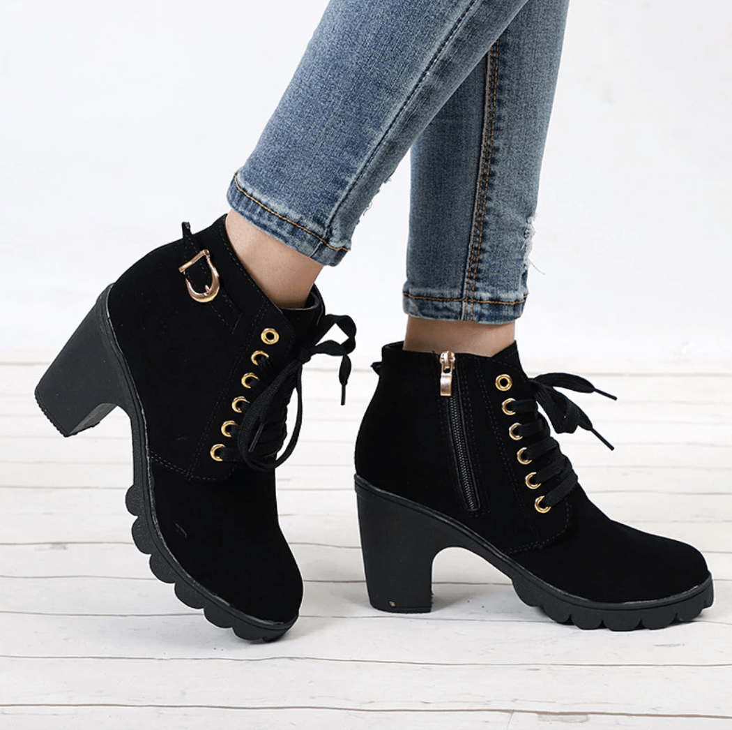 The Sleek Rocker Chic Boots (womens) - Gothic Babe Co