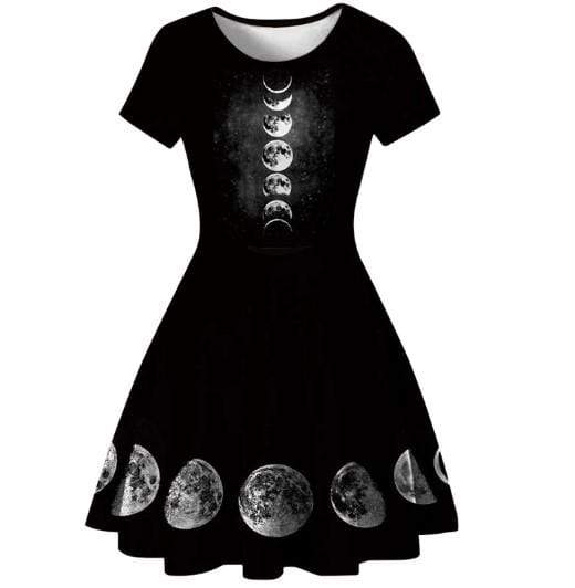 Gothic Witch Moon Dress Gothic Babe Co