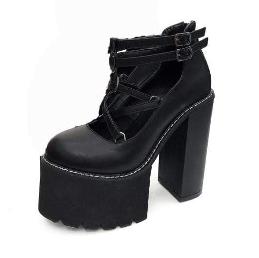 Wicca Platform Shoes - Gothic Babe Co