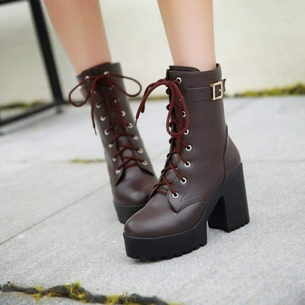 The Inheritors Ankle Boots – Gothic Babe Co