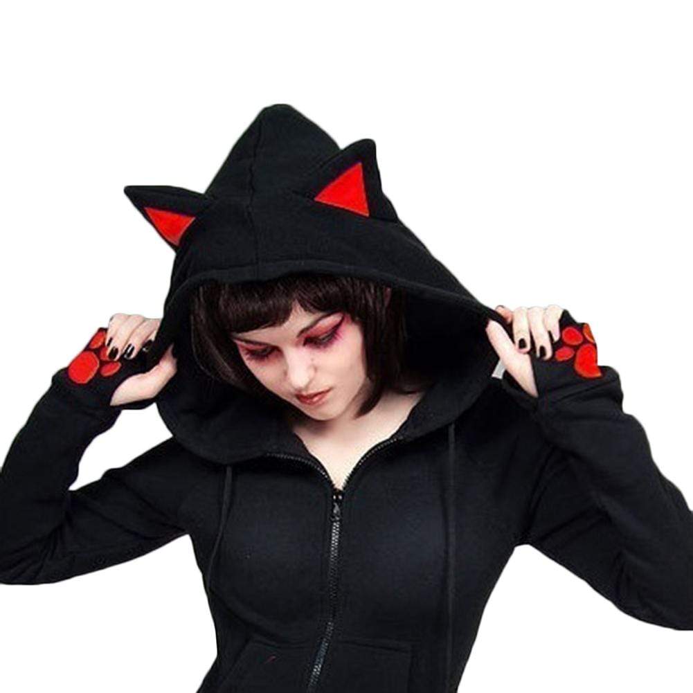 cat ear hoodie